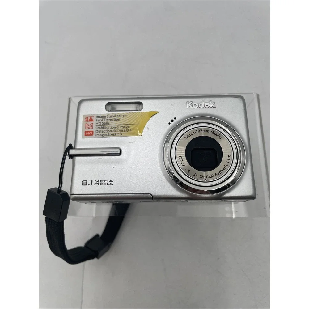 Kodak EasyShare M893 IS 8.1MP Digital Camera+New Battery+Charger+SD Card-TESTED